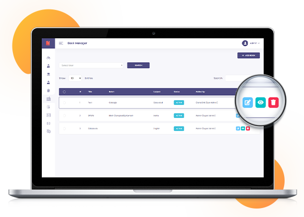Edit Option in Library